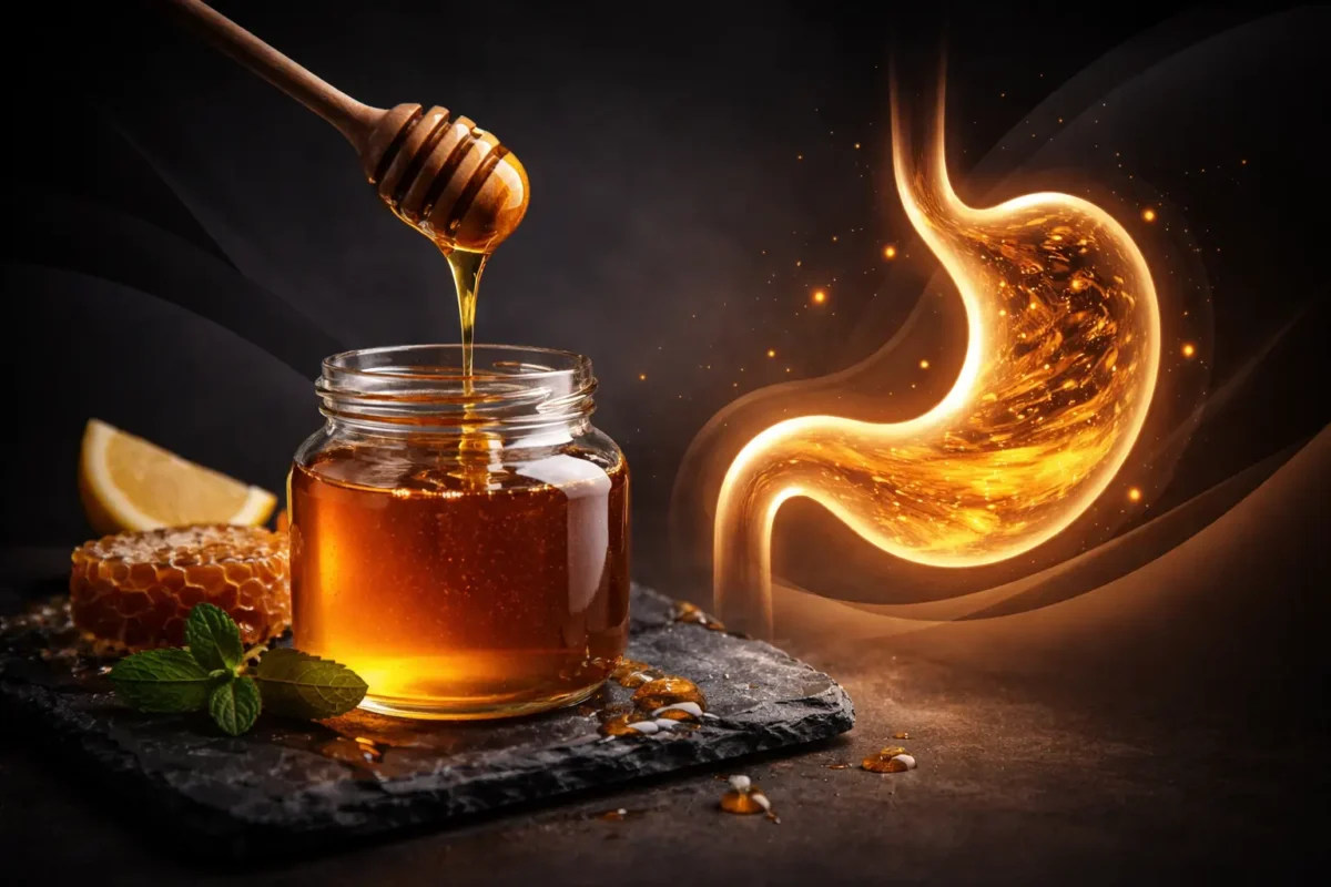 چگونه عسل طبیعی می‌تواند به سلامت معده کمک کند