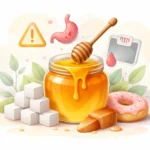 عوارض مصرف زیاد عسل خالص: راهنمای ایمن و عملی